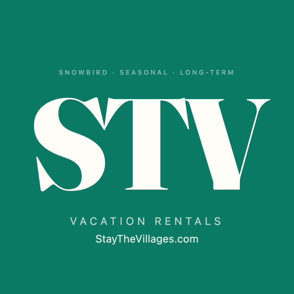 Stay The Villages logo — Reverse flat